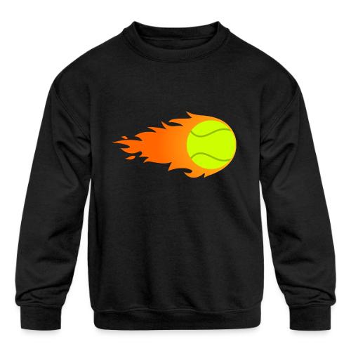 Tennis Ball - Kids' Crewneck Sweatshirt