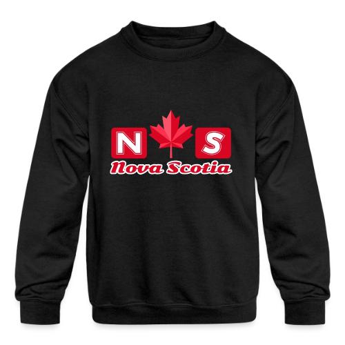 Nova Scotia, province of Canada - Kids' Crewneck Sweatshirt