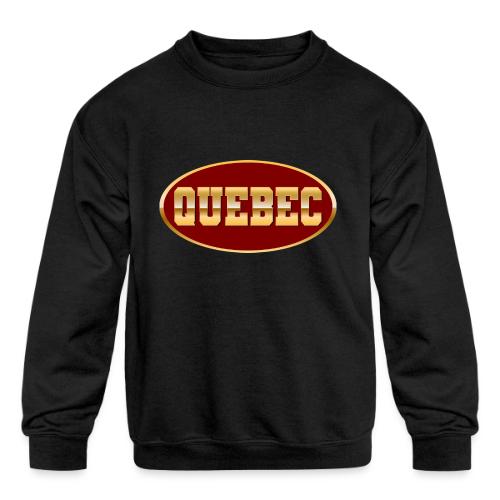 Quebec Gleams - Kids' Crewneck Sweatshirt