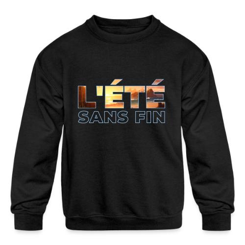 Golden Summer Atmosphere - Kids' Crewneck Sweatshirt