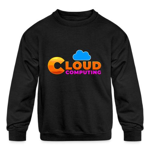 Cloud Computing - Kids' Crewneck Sweatshirt