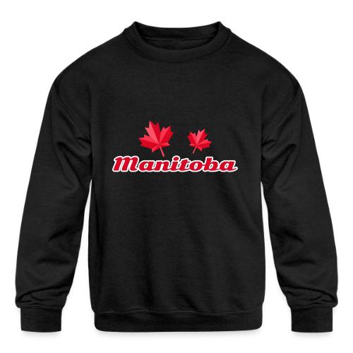 Manitoba, province of Canada - Kids' Crewneck Sweatshirt
