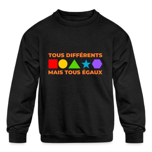 United in Our Differences - Kids' Crewneck Sweatshirt
