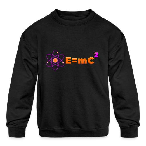 E = mc² - Kids' Crewneck Sweatshirt