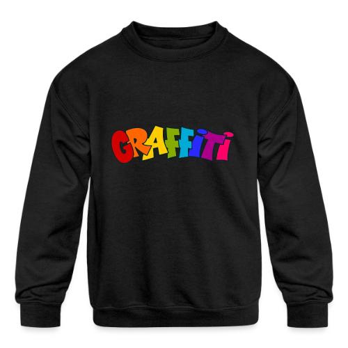 Graffiti - Kids' Crewneck Sweatshirt