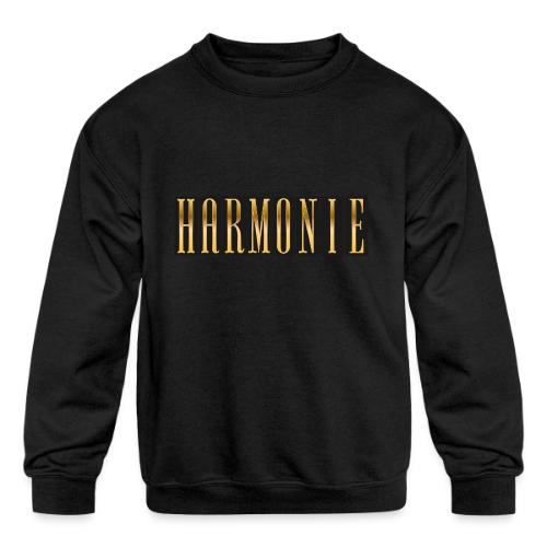 Harmonie Dorée - Kids' Crewneck Sweatshirt