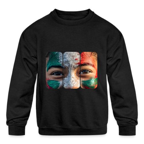 Colors of México - Kids' Crewneck Sweatshirt