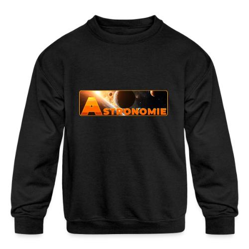 Astronomy - Kids' Crewneck Sweatshirt