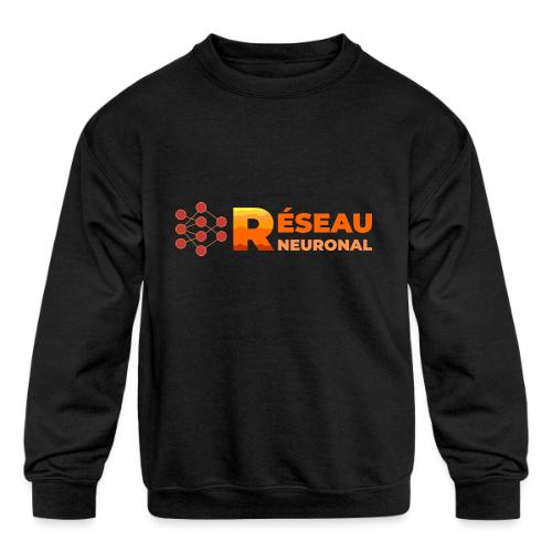 Neural Network: Digital Synapses - Kids' Crewneck Sweatshirt
