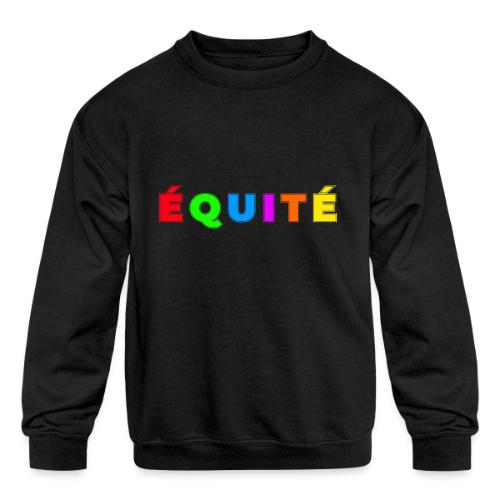 Color Equity - Kids' Crewneck Sweatshirt