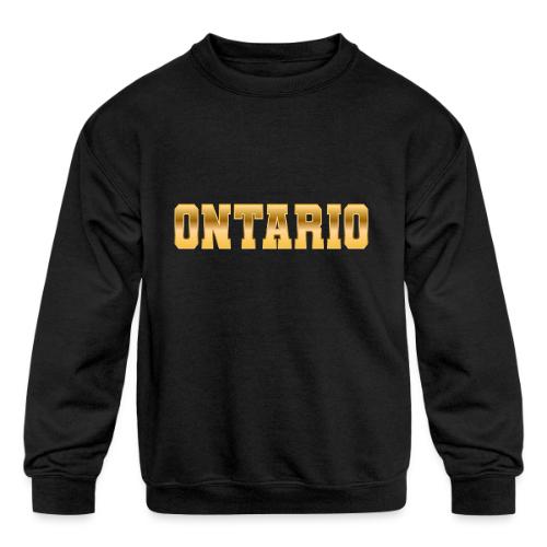 Ontario - Kids' Crewneck Sweatshirt