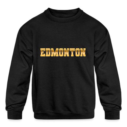 Edmonton - Kids' Crewneck Sweatshirt
