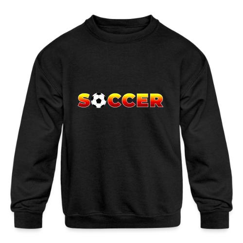 Soccer: Game of Goals - Kids' Crewneck Sweatshirt