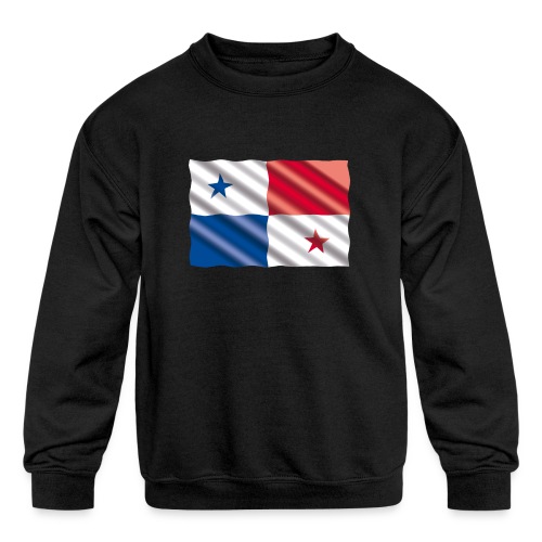 Bandera de Panamá - Kids' Crewneck Sweatshirt