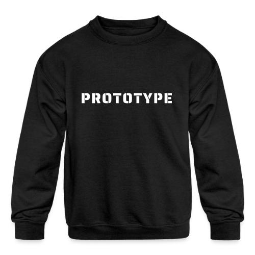 I Am The Prototype... - Kids' Crewneck Sweatshirt