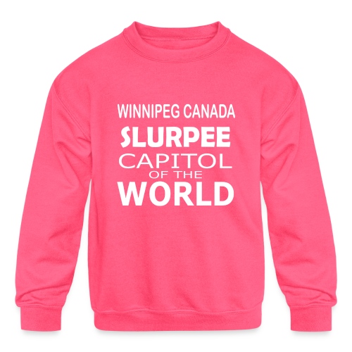 Slurpee - Kids' Crewneck Sweatshirt