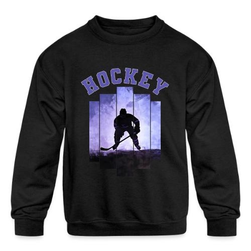 Hockey Warrior - Kids' Crewneck Sweatshirt