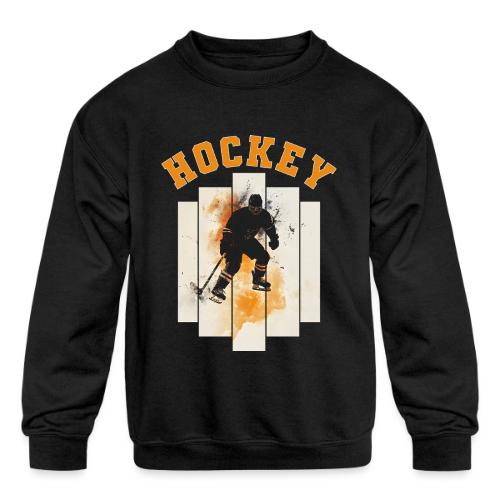 Hockey Grind - Kids' Crewneck Sweatshirt