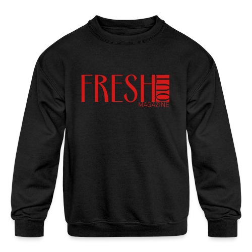 Fresh Out Magazine T-Shirt - Kids' Crewneck Sweatshirt