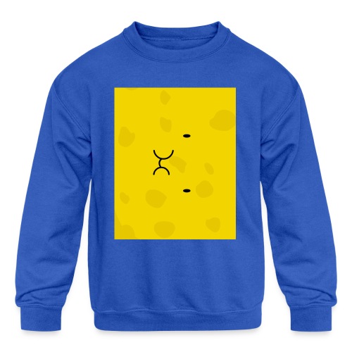 Spongy Case 5x4 - Kids' Crewneck Sweatshirt