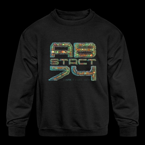 Abstrct 74 - Kids' Crewneck Sweatshirt