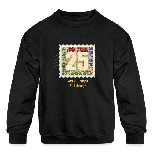 AAN Stamp - Kids' Crewneck Sweatshirt