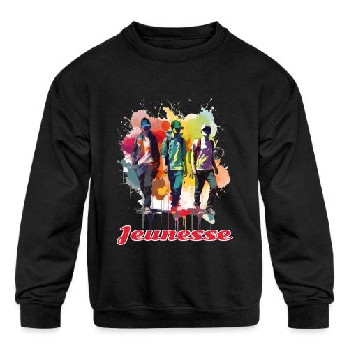Eternal Youth - Kids' Crewneck Sweatshirt