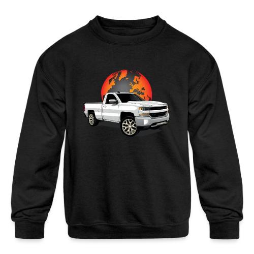 Silverado Truck 4x4 - Kids' Crewneck Sweatshirt