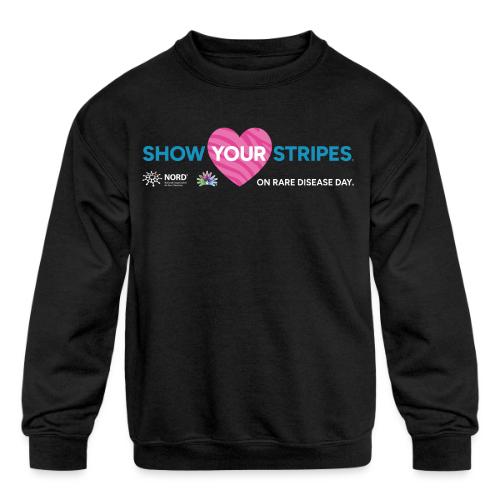 Rare Disease Day - Support NORD - Kids' Crewneck Sweatshirt