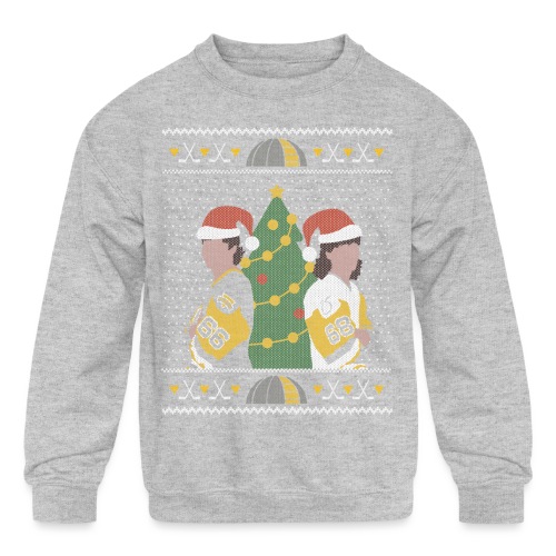Hairy Christmas - Kids' Crewneck Sweatshirt