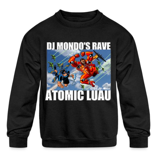 DJ Mondo' Rave: Fall of the Heroes - Kids' Crewneck Sweatshirt