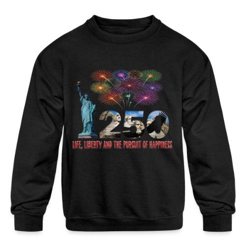 250 Years USA - Kids' Crewneck Sweatshirt