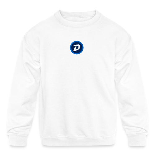 Digibyte. More secure, faster, forward thinking - Kids' Crewneck Sweatshirt