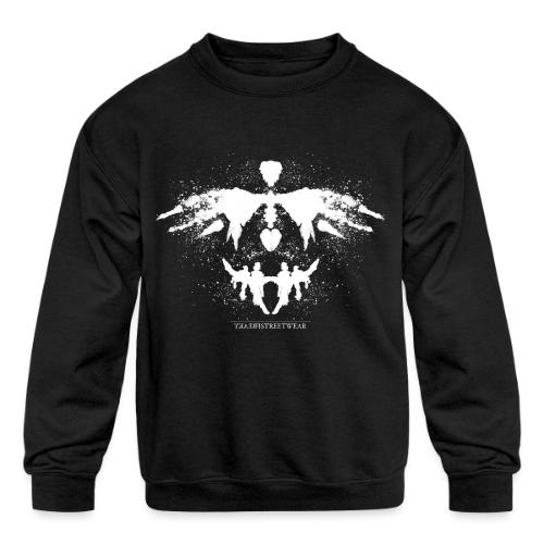 Rorschach_white - Kids' Crewneck Sweatshirt