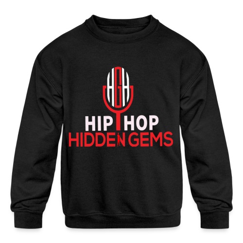Hip Hop Hidden Gems - Kids' Crewneck Sweatshirt