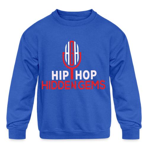 Hip Hop Hidden Gems - Kids' Crewneck Sweatshirt