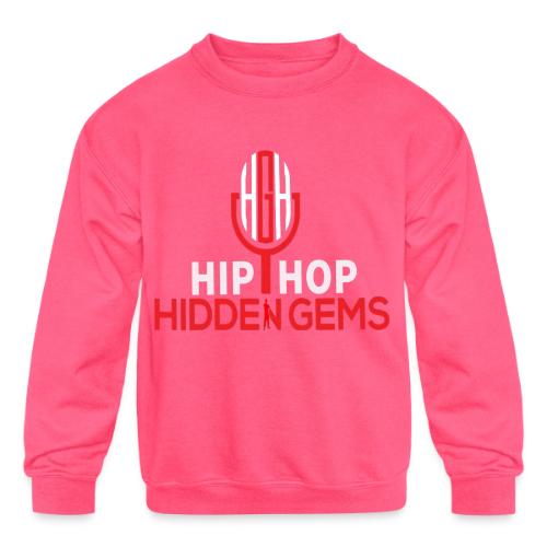 Hip Hop Hidden Gems - Kids' Crewneck Sweatshirt