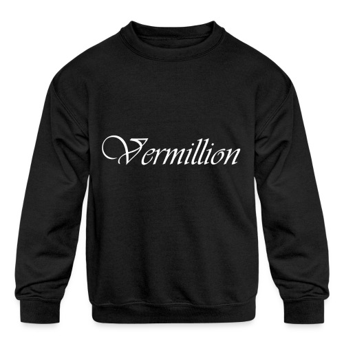 Vermillion T - Kids' Crewneck Sweatshirt