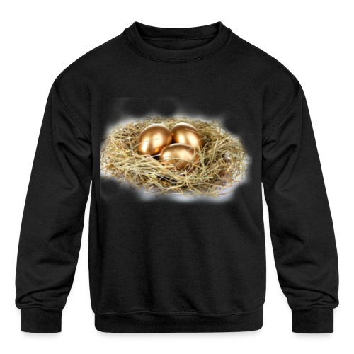 Golden Eggs - Kids' Crewneck Sweatshirt