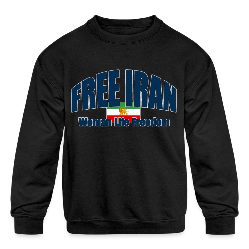 Free Iran Woman Life Freedom - Kids' Crewneck Sweatshirt