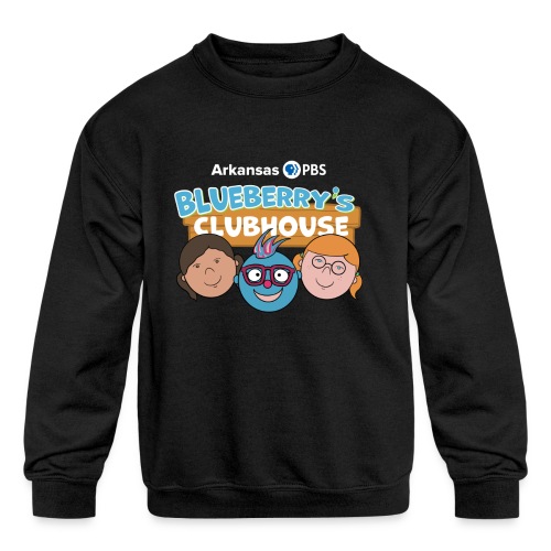 Blueberry, Sophie & Max - Kids' Crewneck Sweatshirt