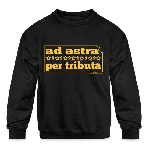 ad astra per tributa - Kids' Crewneck Sweatshirt