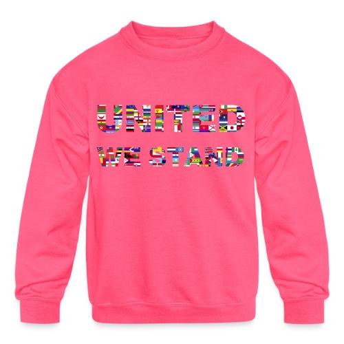 UNITED WE STAND - Kids' Crewneck Sweatshirt