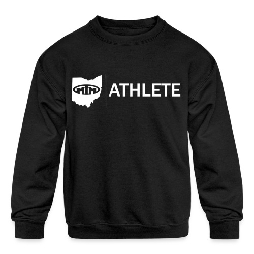 Athlete Shirt WHITEONWHITE - Kids' Crewneck Sweatshirt