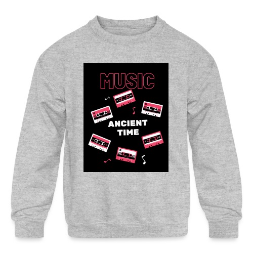 Music Ancient time - Kids' Crewneck Sweatshirt