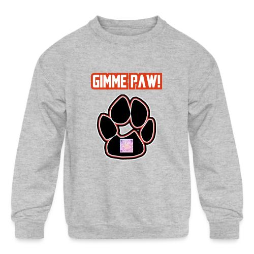 Jack-Jack’s Paw (Proceeds go to ASPCA!) - Kids' Crewneck Sweatshirt