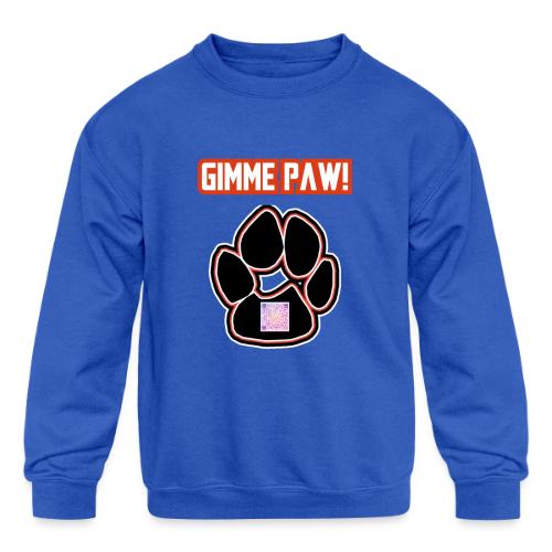 Jack-Jack’s Paw (Proceeds go to ASPCA!) - Kids' Crewneck Sweatshirt