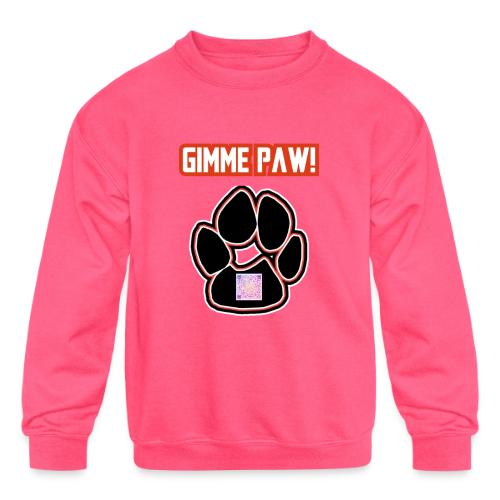 Jack-Jack’s Paw (Proceeds go to ASPCA!) - Kids' Crewneck Sweatshirt