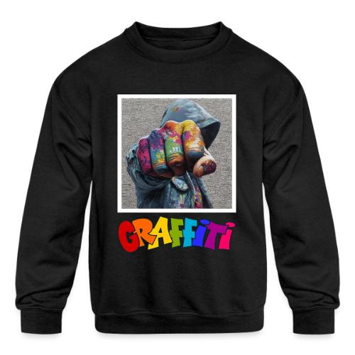 Graffiti: Urban Expression - Kids' Crewneck Sweatshirt