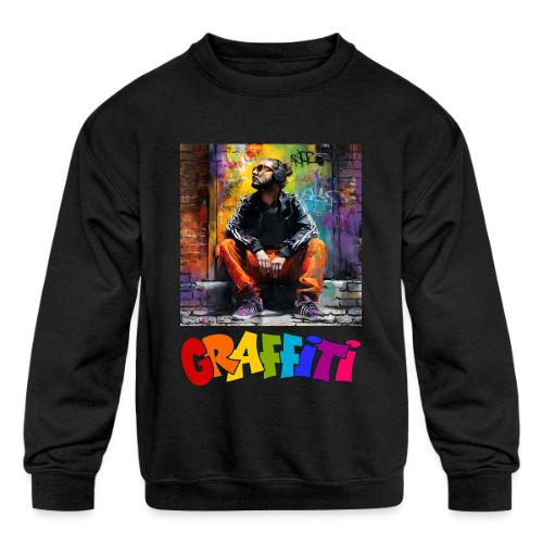 Graffiti: Urban Art - Kids' Crewneck Sweatshirt